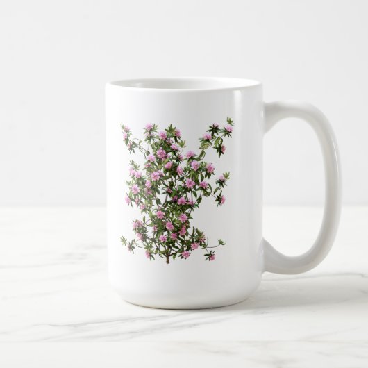 Rhododendron Flowers Kaffeetasse (Rechts)