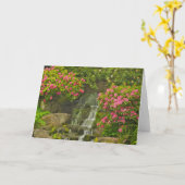 Rhododendron-Gruß-Karte Karte (Gelbe Blume)