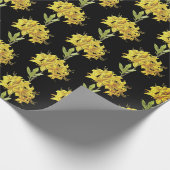 Rhododendron luteum (Pontic Azalea) Geschenkpapier (Ecke)