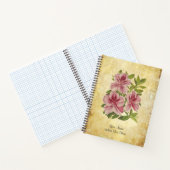 Rhododendron Notizblock (Innenseite)