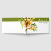 Rhododendron orange yellow flowers wedding gästebuch (Voll)