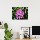 Rhododendron Poster (Heimbüro)