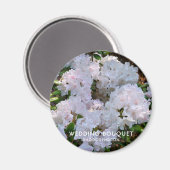 Rhododendron "Wedding Bouquet" Magnet (Vorderseite/Rückseite)