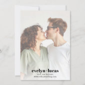 Rhododendron with peach flowers photo wedding  save the date (Rückseite)