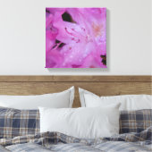Rhododendron Wrapped Canvas Leinwanddruck (Insitu (Schlafzimmer))