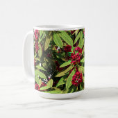 Rhododendronblüte Kaffeetasse (Vorderseite Links)