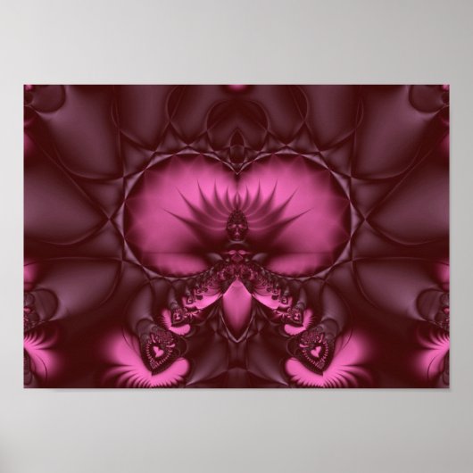 Rhodolite lotus thron poster (Vorne)