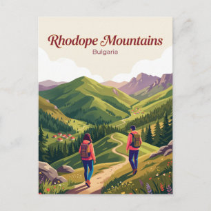 Rhodope-Gebirge Bulgarien Postkarte