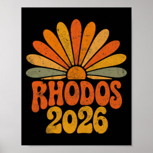 Rhodos 2026 Outfit Rhodos 2026 Poster