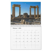 Rhodos, Griechenland - Kalender 2026 (Feb 2026)
