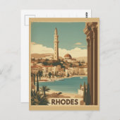 Rhodos Griechenland - Rhodos Island Griechenland - Postkarte (Vorne/Hinten)