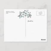 Rhodos Griechenland Sommer Save the Date Postkarte (Rückseite)