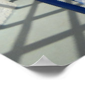 Rhodos Island Restaurant Griechenland Poster (Ecke)