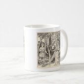 Rhoecus und der Gentle Nymph Kaffeetasse (VorderseiteRechts)