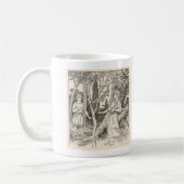 Rhoecus und der Gentle Nymph Kaffeetasse (Links)