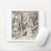 Rhoecus und der Gentle Nymph Mousepad (Mit Mouse)