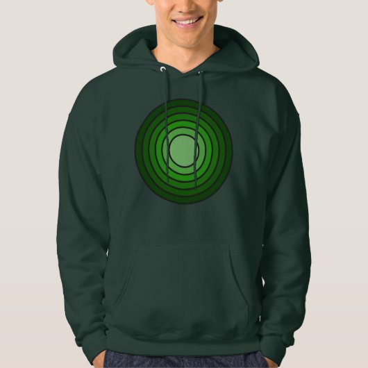 Rholmn (Kombiniertes Grün) Hoodie (Vorderseite)
