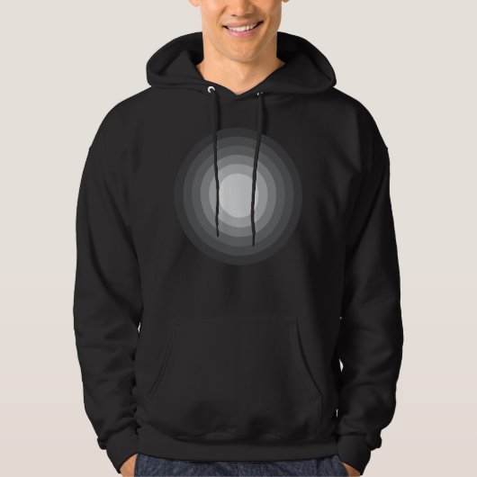 Rholmn (Schwarz gefärbt) Hoodie (Vorderseite)