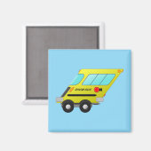Rhom-Bus - Magnet (Vorderseite/Rückseite)