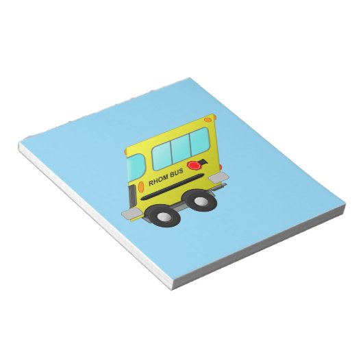 Rhom-Bus - Notizblock (angewinkelt)