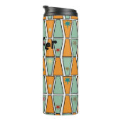 Rhomben mit Sternenexplosionen  Thermosbecher (Nach rechts gedreht)