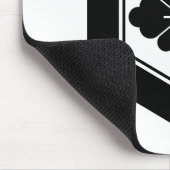 Rhombic flower in tortoiseshell mousepad (Ecke)
