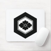 Rhombic flower in tortoiseshell mousepad (Mit Mouse)