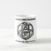 Rhombicuboctahedron (Leonardo da Vinci) Kaffeetasse (Mittel)