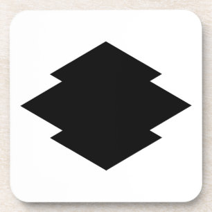 Rhombische Kiefernrinde Getränkeuntersetzer