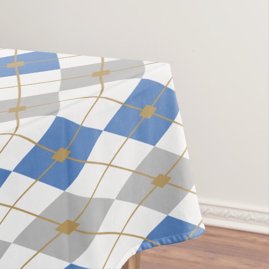 Rhombus Color Combination 2 Tischdecke (Beispiel)