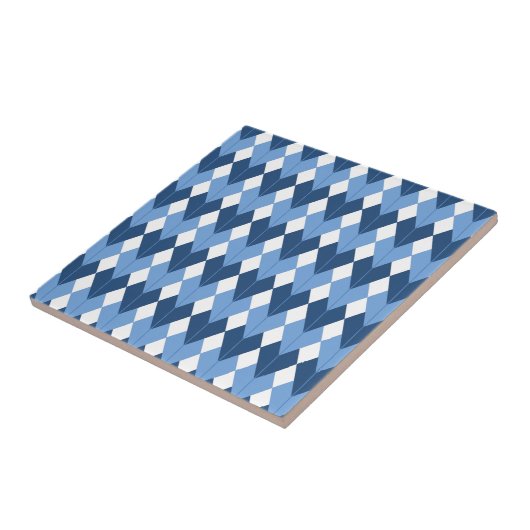 Rhombus Design Fliese (Seite)