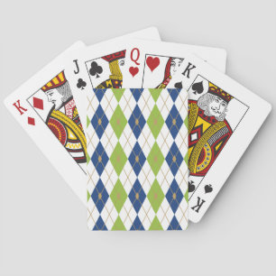 Rhombus-Farbkombination 4 Spielkarten