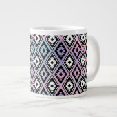 Rhombus Jumbo-Tasse (Vorderseite Rechts)
