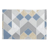 Rhombus Karo Pillow Case Kissenbezug (Rückseite)