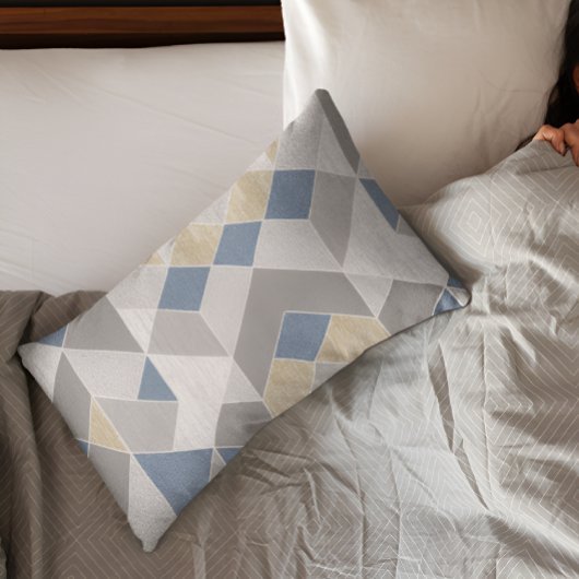 Rhombus Karo Pillow Case Kissenbezug