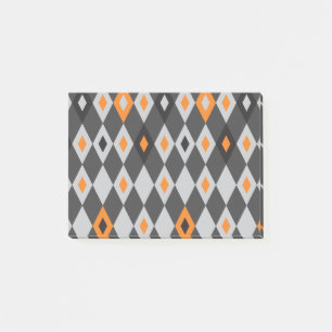 Rhombus Muster 2 Post-it Klebezettel