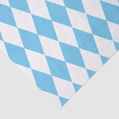 Rhombus-Muster für die blaue und weiße bayerische  Seidenpapier (Ausschnitt)