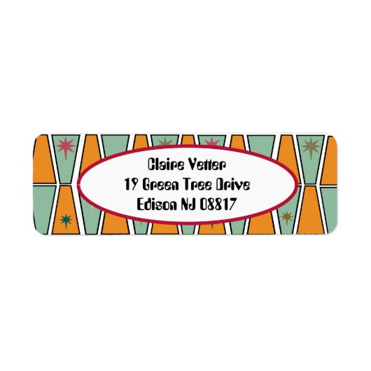 Rhombuses with Starbursts  (Vorne)