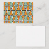 Rhombuses with Starbursts  Mitteilungskarte (Vorne/Hinten)