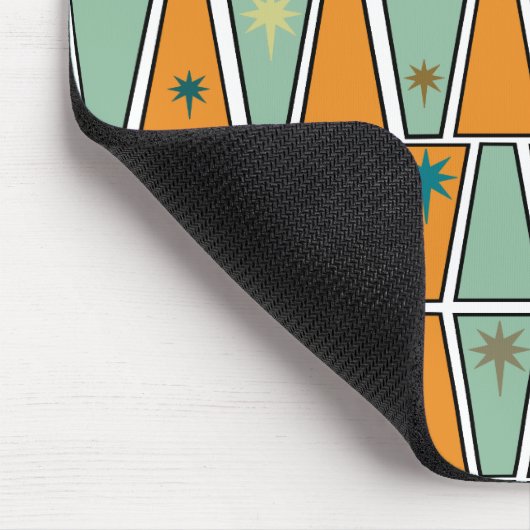 Rhombuses with Starbursts  Mousepad (Ecke)