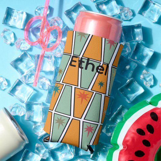 Rhombuses with Starbursts  Selters Dosenkühler (In Situ Sommer)