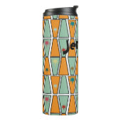 Rhombuses with Starbursts  Thermosbecher (Nach links gedreht)