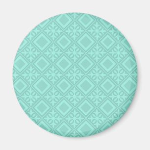Rhombusse in Aqua Color Magnet