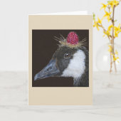 Rhonda, die kanadische Gänsekarte Karte (Gelbe Blume)