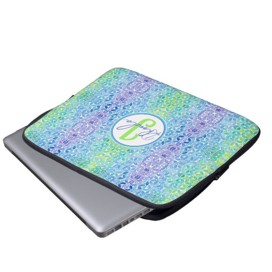Rhonda Mosaic Laptop Sleeve (Vorne Knopf)