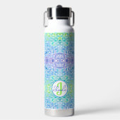 Rhonda Mosaik-Wasserflasche Trinkflasche (Vorderseite)