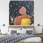 Rhonda Patton Canvas Print Leinwanddruck (Insitu (Schlafzimmer))