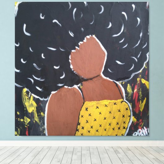 Rhonda Patton Canvas Print Leinwanddruck (Insitu (Holzboden))