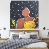 Rhonda Patton Canvas Print Leinwanddruck (Insitu (Schlafzimmer))
