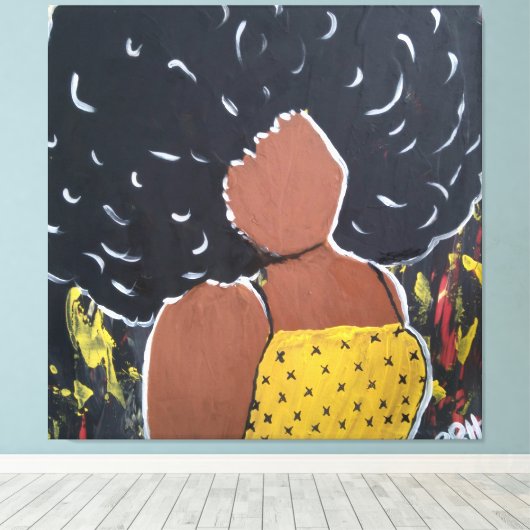 Rhonda Patton Canvas Print Leinwanddruck (Insitu (Holzboden))